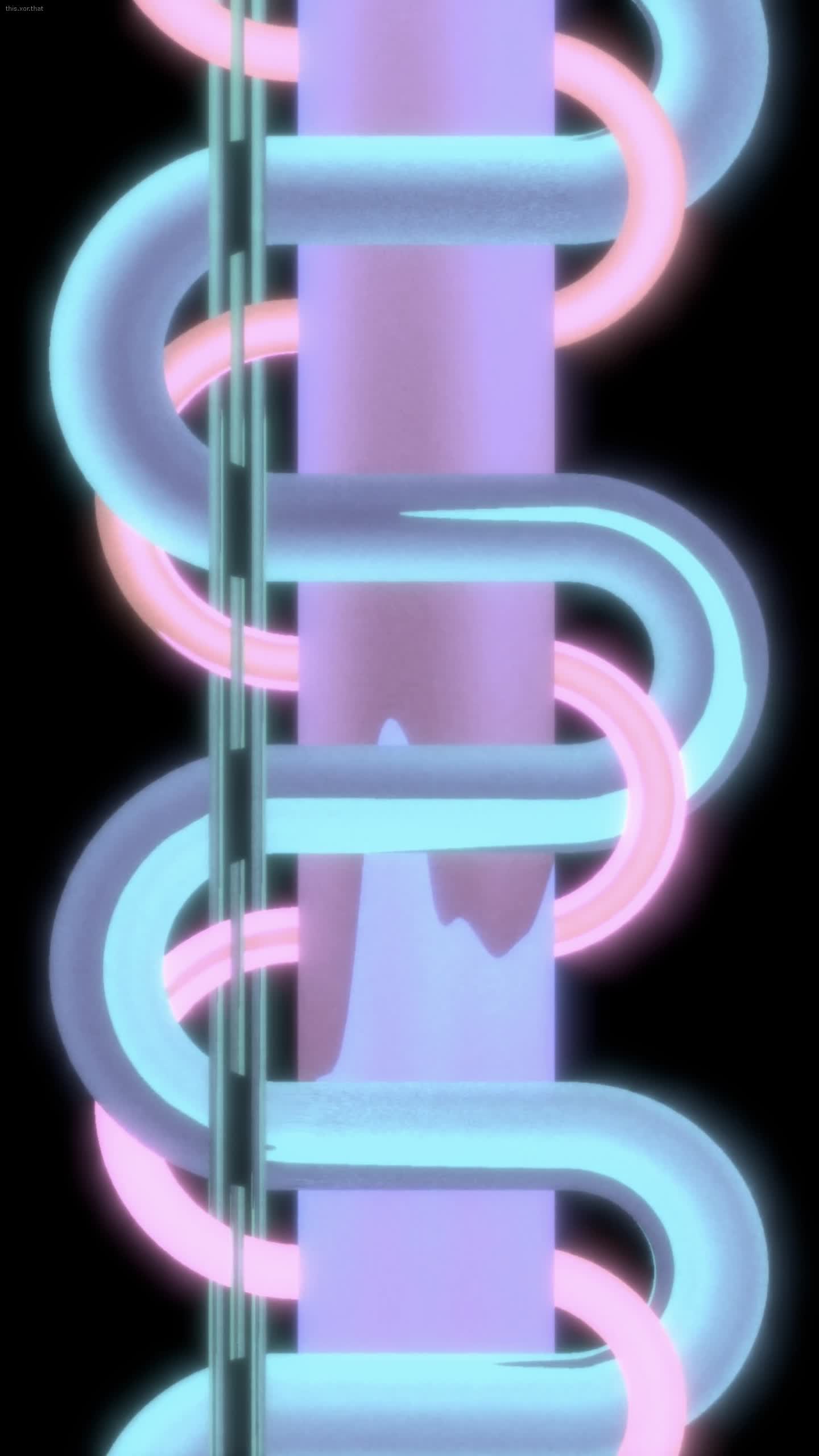 glowing weaving